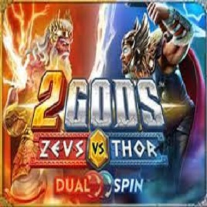 2 Gods Zeus vs Thor online slot logo