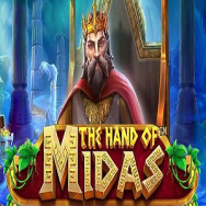 The Hand of Midas Online Slot Logo