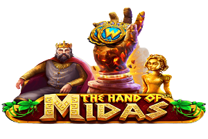 The Hand of Midas Online Slot Logo