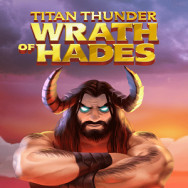 Titan Thunder Wrath of Hades Online Slot Logo