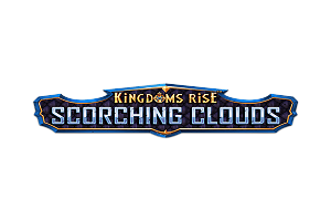 Kingdoms Rise Scorching Clouds Online Slot Logo