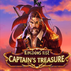 Kingdoms Rise Captains Treasure Online Slot Logo