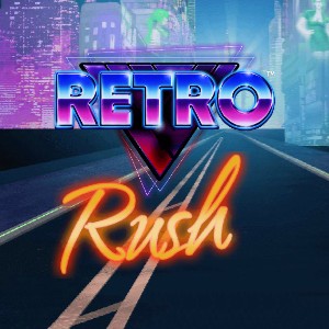 Retro Rush Online Slot Logo