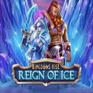 Kingdoms Rise Reign of Ice Online Slot Logo