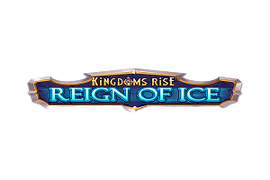 Kingdoms Rise Reign of Ice Online Slot Logo