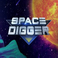 Space Digger Online Slot Logo