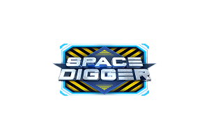 Space Digger Online Slot Logo