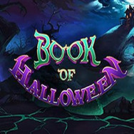 Book of Halloween online slot logo
