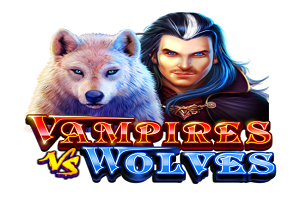 Vampires vs Wolves Online Slot Logo
