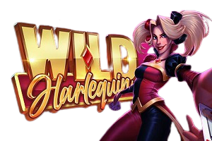 Wild Harlequin online slot logo