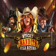 Sticky Bandits: Wild Return online slot logo
