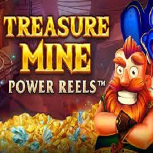 Treasure Mine Power Reels Online Slot Logo