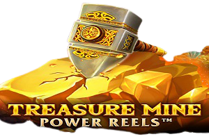 Treasure Mine Power Reels Online Slot Logo