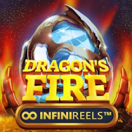 Dragons Fire Infinireels Online Slot Logo