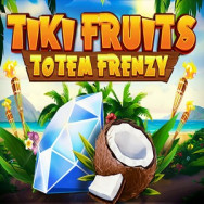 Tiki Fruits Totem Frenzy Online Slot Logo