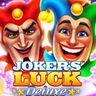 Joker's Luck Deluxe Slot logo