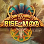 Rise of Maya online slot logo