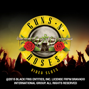 Guns n' Roses online slot logo