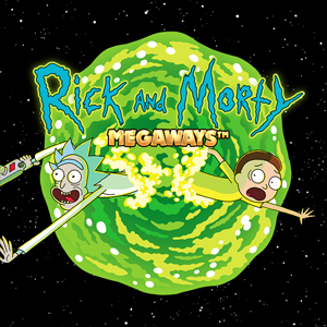 Rick and Morty online slot logo