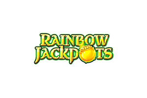 Rainbow Jackpots online slot logo