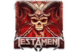 Testament online slot logo