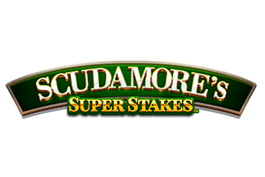 Scudamore's Super Stakes online slot logo