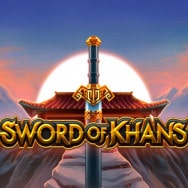 Sword of Khans online slot logo