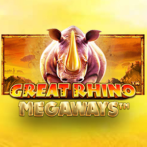 Great Rhino Megaways online slot logo