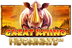 Great Rhino Megaways online slot logo