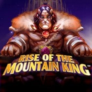 Rise of the Mountain King online slot logo
