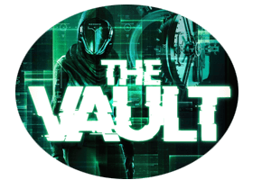 The Vault online slot logo
