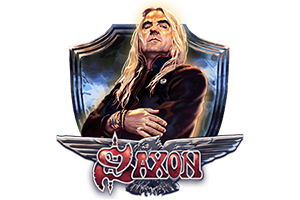 Saxon online slot logo