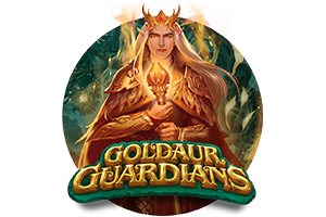 Goldaur Guardians online slot logo