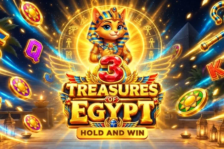 3 Treasures of Egypt: Hold and Win