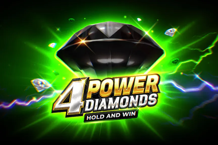 4 Power Diamonds Hold and Win