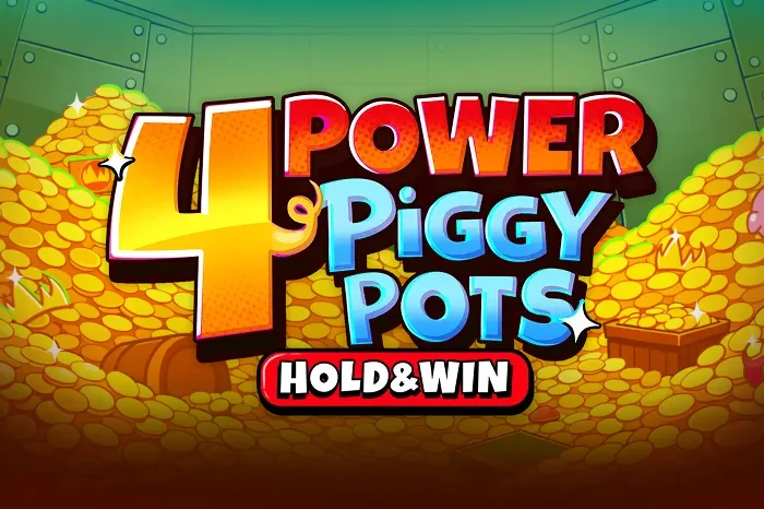4 Power Piggy Pots