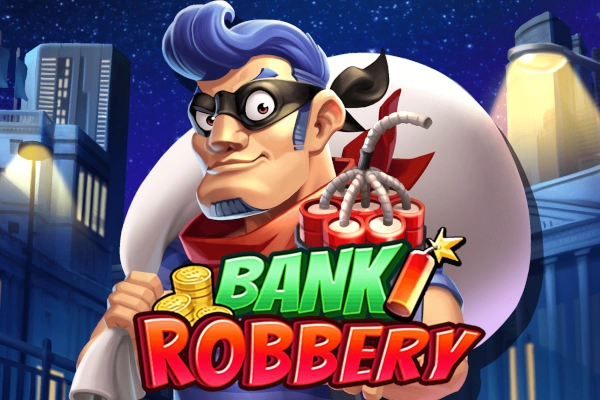 Bank Robbery Slot Logo