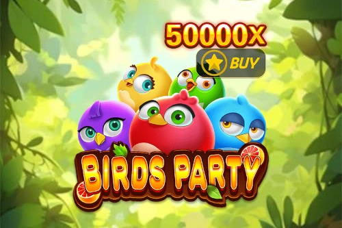 Birdsparty Deluxe Slot Logo