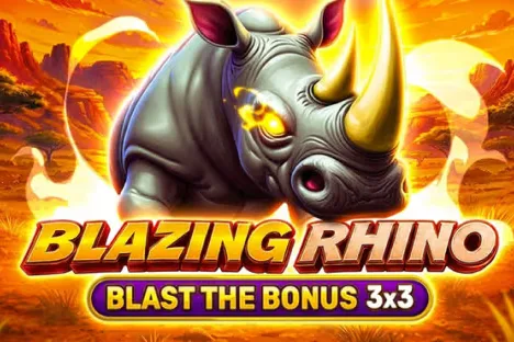 Blazing Rhino - Blast The Bonus 3x3