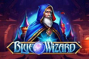 Blue Wizard Slot Logo