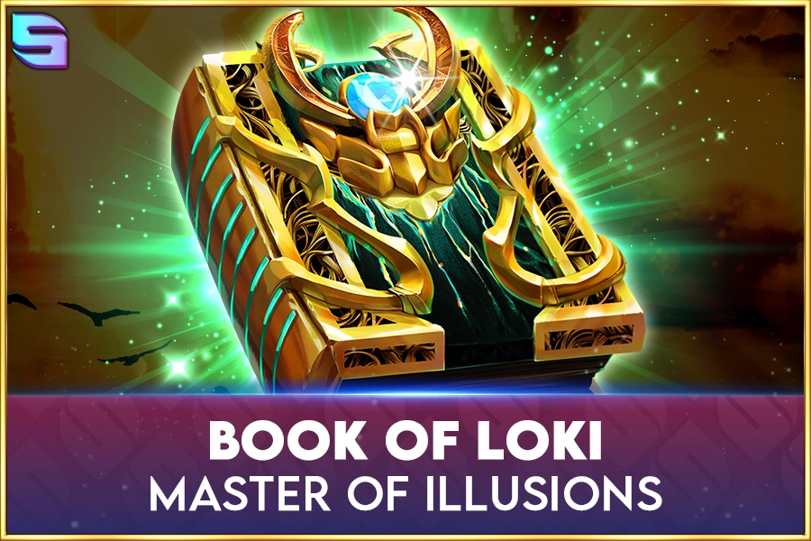 Book Of Loki - Master Of Illusions Slot Logo