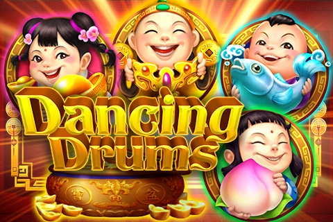 Dancing Drums Slot Logo