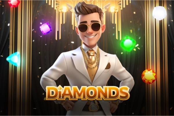 Diamond Shot Slot Logo