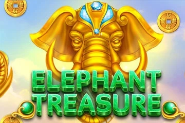 Elephant Treasure Slot Logo