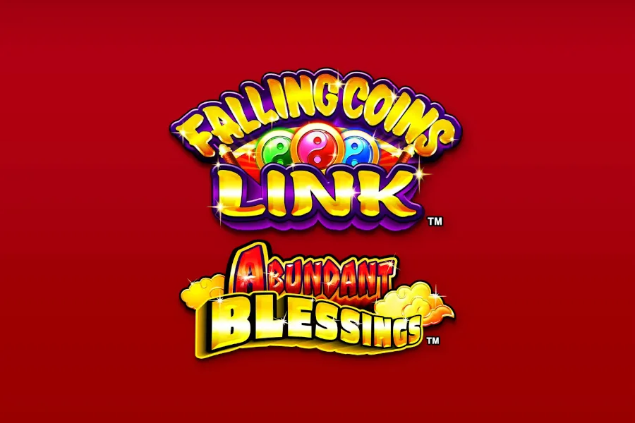 Falling Coins Link Abundant Blessings