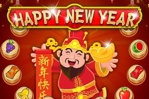 Happy New Year Slot Logo