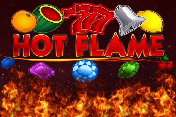 Hot Flame Slot Logo