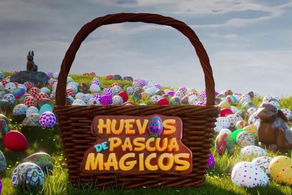 Huevos de Pascua Mágicos Slot Logo