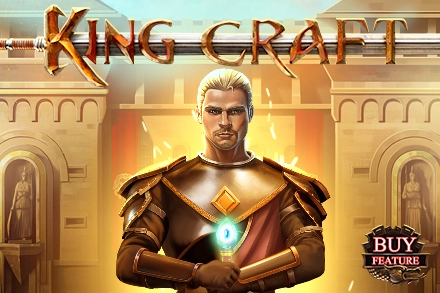 King Craft: Menomin Slot Logo