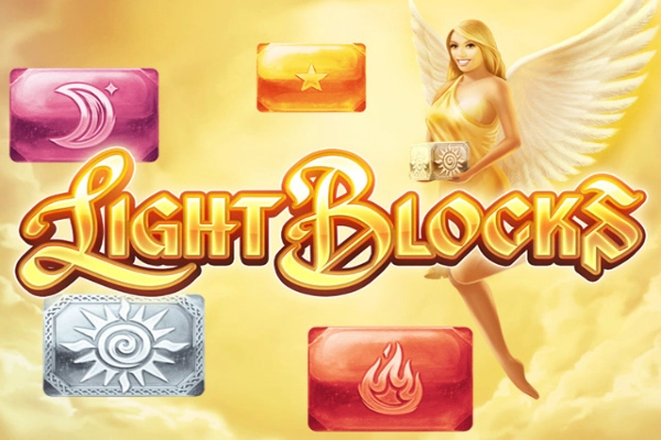 Light Blocks Slot Logo